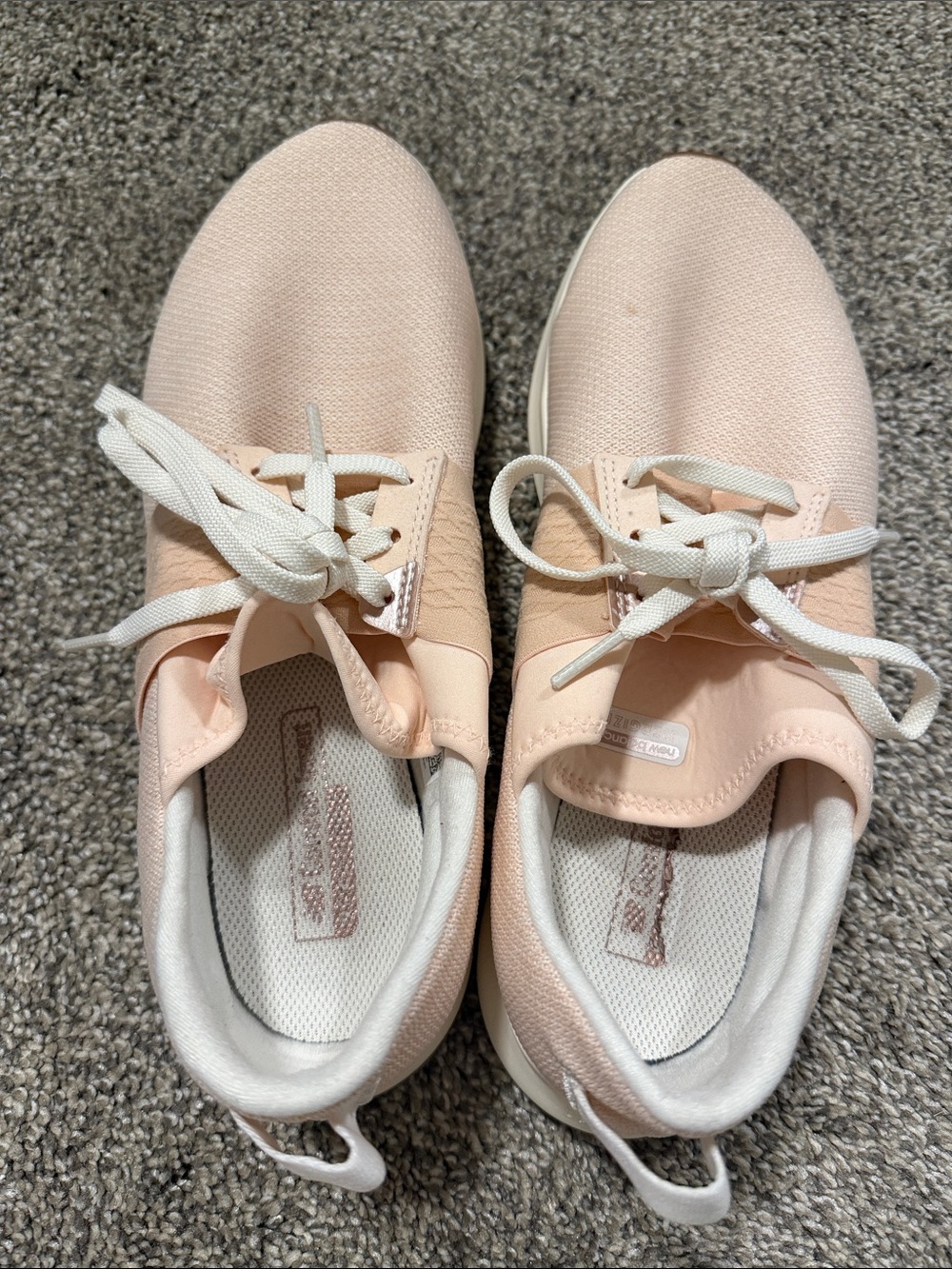 New Balance Nergize Light Pink Women's Casual Lace-Up Sneakers